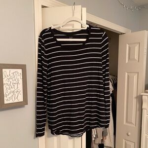 Gap Striped Long Sleeve Tee